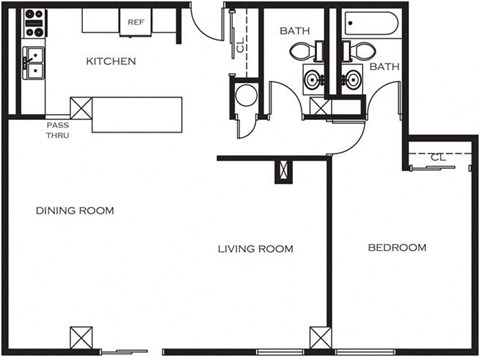 floor plan photo of thelighthouse at the sentinel
